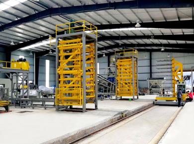 fully automatic closed-loop curing production line