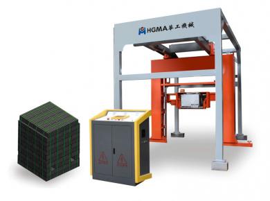 automatic backspin plastic baling machine