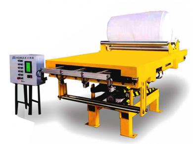 Cement brick stack automatic laminating machine