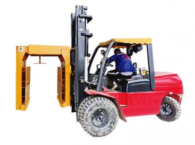 brick clamping forklift